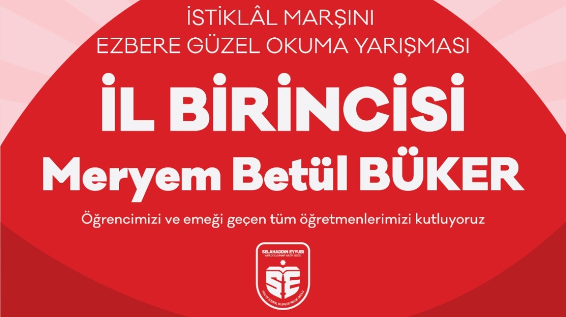 İstiklal Marşı yarışmasında birincilik