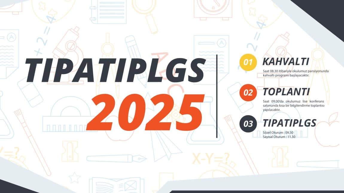 8. sınıflar LGS öncesi kahvaltıda buluştu